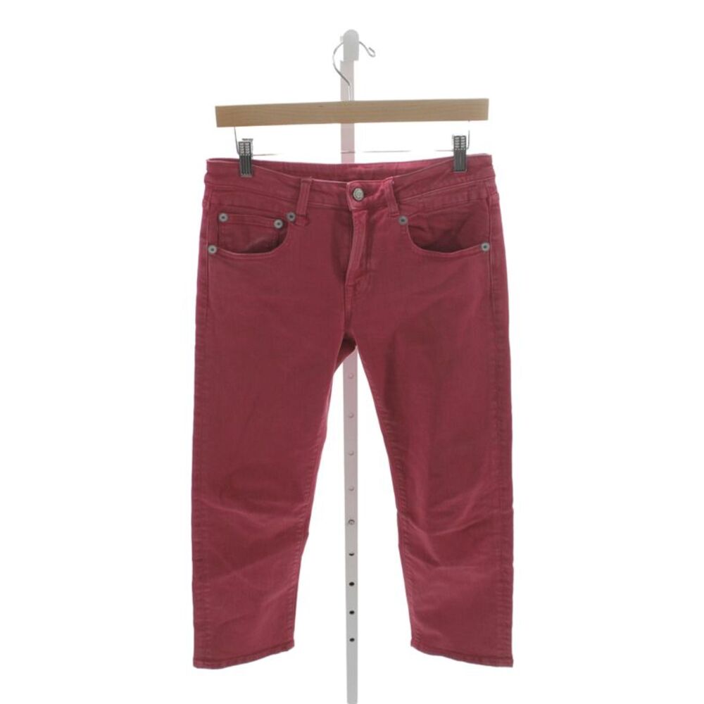 R13 Women Pink Boyfriend Jeans Cotton Size 27